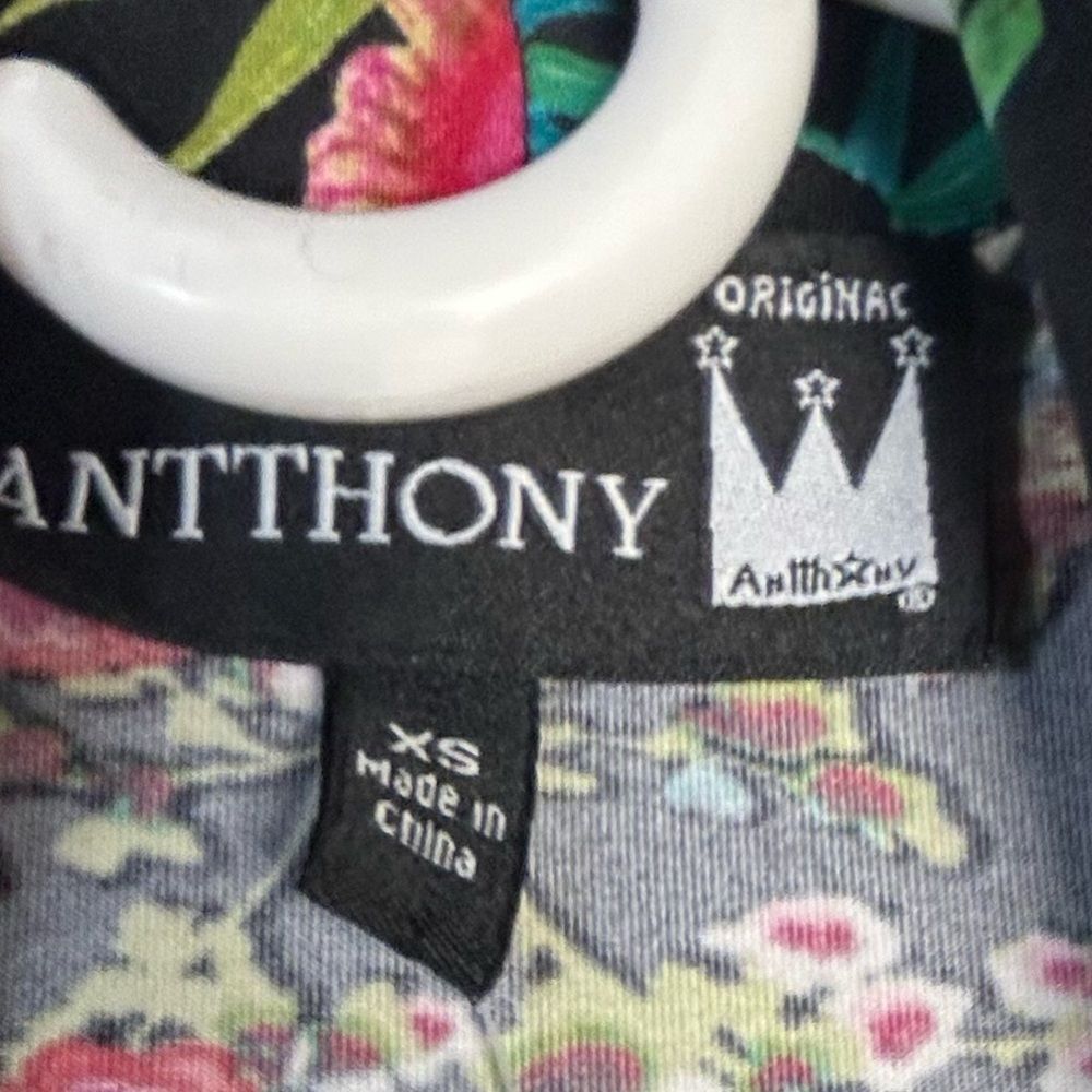 Antthony Floral Black Cardigan /Kimono - Picture 4 of 4
